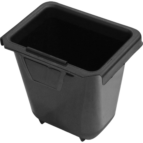 Contenant &agrave; d&eacute;chets, De bureau, Poly&eacute;thyl&egrave;ne, 4-1/4 pintes US Absolute Business Supply