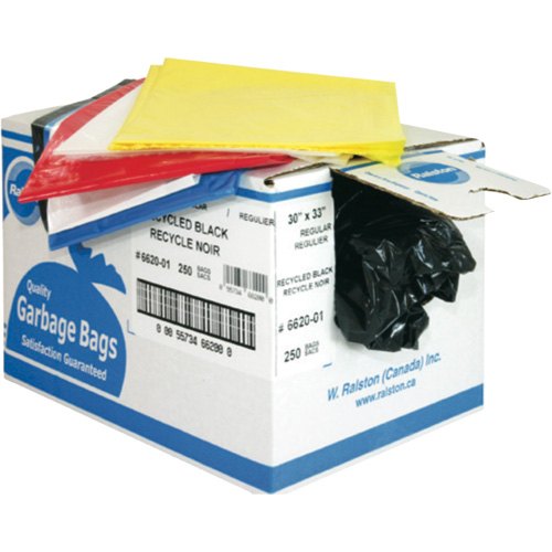 Sacs &agrave; d&eacute;chets industriels, 3T-Fort, 35" la x 50" lo, 2,7 mils, Orange Absolute Business Supply