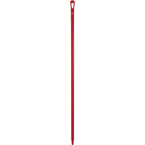 Manche ultra hygi&eacute;nique, Balai/Grattoir/Raclette, Rouge, Ergonomique, 59" lo Absolute Business Supply