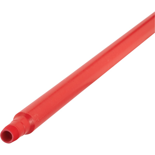 Manche ultra hygi&eacute;nique, Balai/Grattoir/Raclette, Rouge, Ergonomique, 59" lo Absolute Business Supply