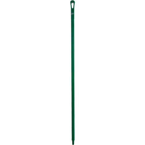 Manche ultra hygi&eacute;nique, Balai/Grattoir/Raclette, Vert, Ergonomique, 59" lo Absolute Business Supply