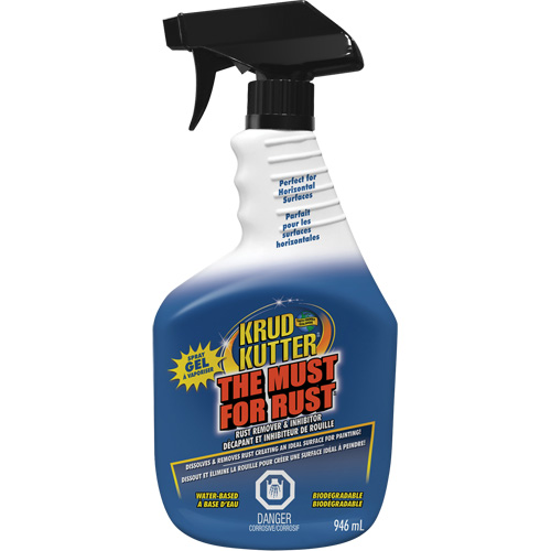 Gel contre la rouille The Must for Rust, Bouteille &agrave; g&acirc;chette Absolute Business Supply