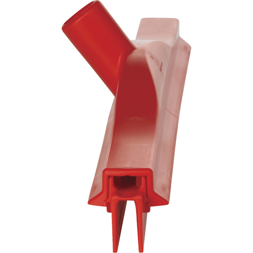 Raclette hygi&eacute;nique &agrave; lame double Ultra, 20", Rouge Absolute Business Supply