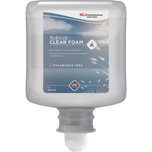 Refresh Clear Handwash, Foam, 1 L, Unscented Absolute Business Supply