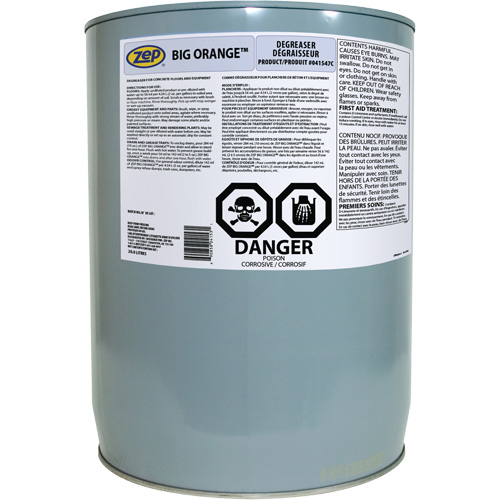 D&eacute;graissant industriel et nettoyant pour graffitis Big Orange, 20 L Absolute Business Supply