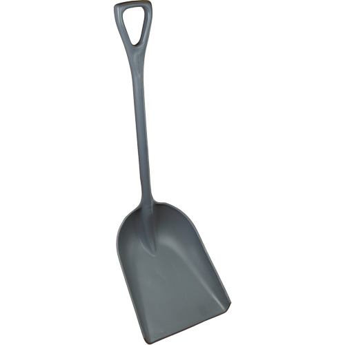 One-Piece Regrind Shovel, Plastic, Polypropylene Blade, D-Grip Handle, 25" Long Absolute Business Supply