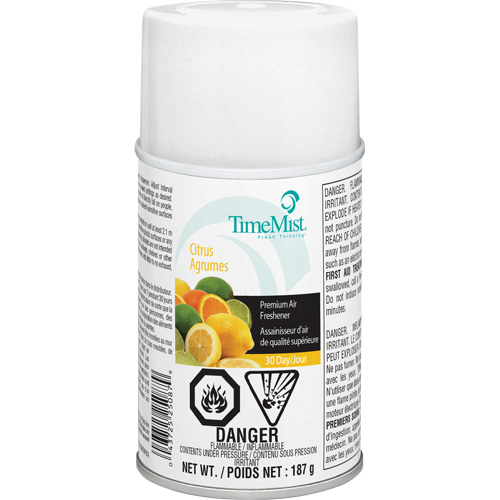 TimeMist&reg; Industrial Strength Air Freshener, Citrus, Aerosol Can/Cartridge Absolute Business Supply