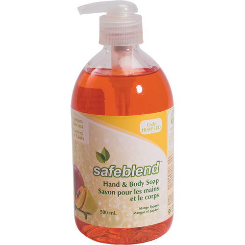 Hand & Body Soap, 500 ml, Mango & Papaya, Bottle Absolute Business Supply
