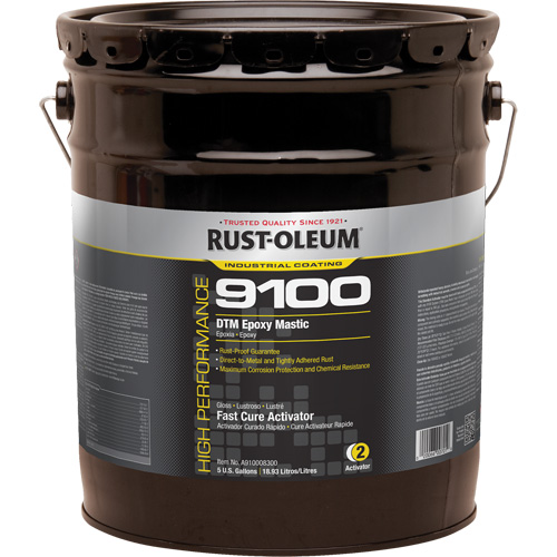 Activateur pour s&eacute;chage rapide pour mastic &eacute;poxy DTM du syst&egrave;me 9100, 5 gal., Seau Absolute Business Supply