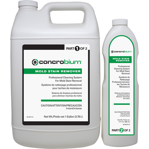 D&eacute;tachant de moisissure de qualit&eacute; professionnelle de Concrobium, 3,78 L, Cruche Absolute Business Supply