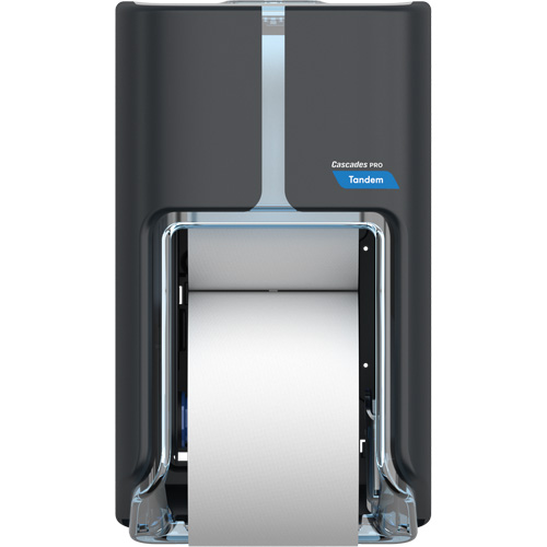Pro Tandem Top-Bottom High Capacity Toilet Paper Dispenser, Multiple Roll Capacity Absolute Business Supply