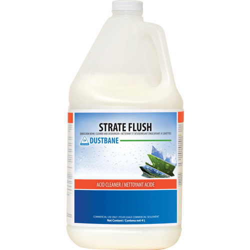 Nettoyant et d&eacute;sodorisant &eacute;mulsifiant &agrave; cuvettes Strate Flush, 4 L, Cruche Absolute Business Supply