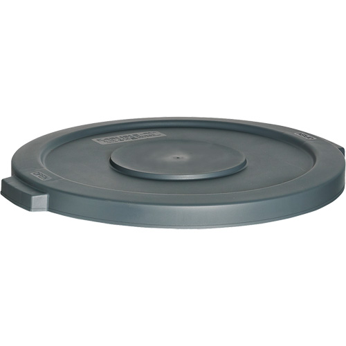 Waste Container Lid, Flat Lid, Plastic, Fits Container Size: 24" Dia. Absolute Business Supply