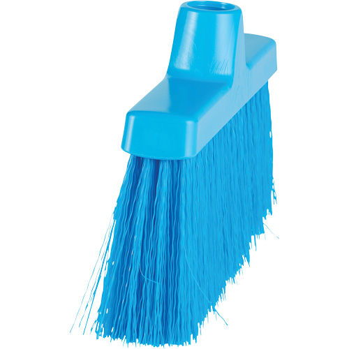Balai oblique ColorCore, Crins Moyen, 10", Polypropyl&egrave;ne, Bleu Absolute Business Supply