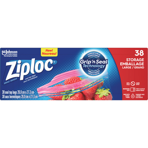 Sacs d'emballage Ziploc Absolute Business Supply