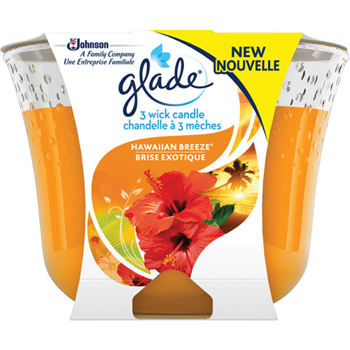 Glade&reg; 3-Wick Candle, Hawaiian Breeze&reg; Absolute Business Supply