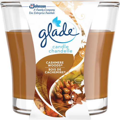 Chandelle en pot Glade, Bois de cachemire Absolute Business Supply