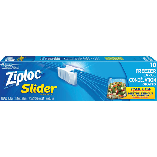 Sacs de cong&eacute;lation &agrave; glissi&egrave;re Ziploc Absolute Business Supply
