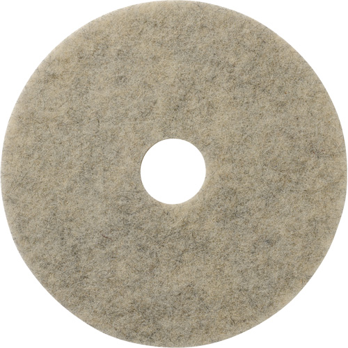 Porko Plus Floor Pads, 19", Buffing/Burnishing, Beige Absolute Business Supply