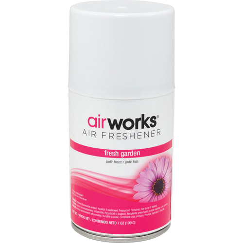 AirWorks&reg; Metered Air Fresheners, Fresh Garden, Aerosol Can Absolute Business Supply