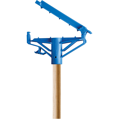 Step-N-Go Handle, Wood, Open Gate Tip, 1" Diameter, 54" Length Absolute Business Supply