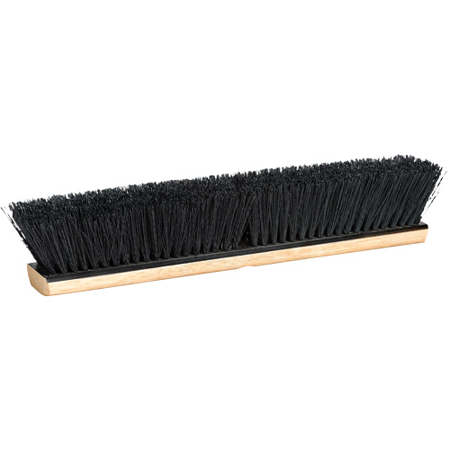 Push Broom Head, 18", Medium, PVC/Tampico Bristles Absolute Business Supply