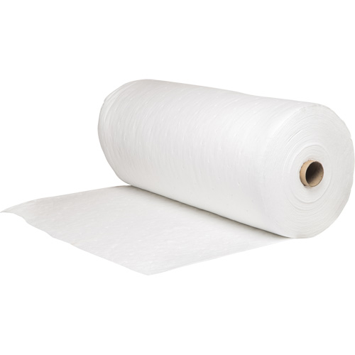 Petroleum Sorbent Pad, Heavyweight, 131.234' L x 38" W, 78.6 gal. Absorbancy Absolute Business Supply