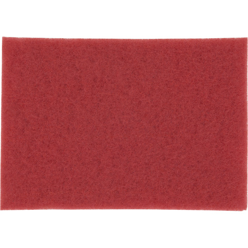Hi-Performance Pad, 14" x32", Buffing/Cleaning, Red Absolute Business Supply