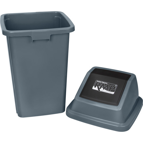 Garbage Can, Plastic, 26 US gal. Absolute Business Supply