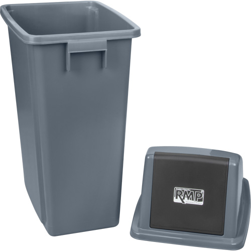 Garbage Can, Plastic, 15 US gal. Absolute Business Supply