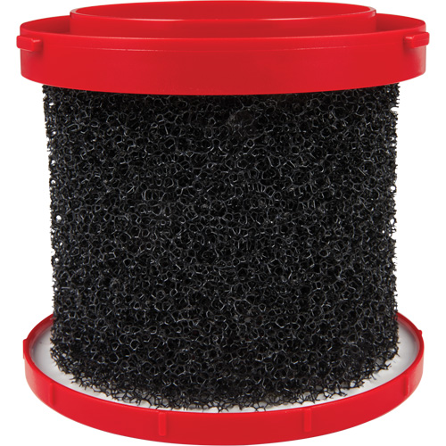 Filtre pour aspirateur de liquides, Mousse, Pour 1,6 - 2,5 gal. US Absolute Business Supply