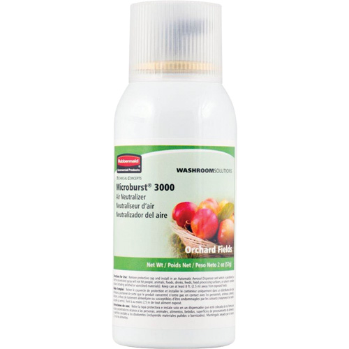 Neutraliseur d'air Microburst 3000, Vergers de pommes, Cartouche Absolute Business Supply