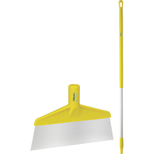 Floor Scraper with Handle, Yellow, 9-3/5" W x 55-9/10" L Absolute Business Supply