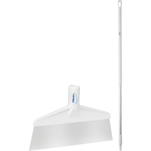 Floor Scraper with Handle, White, 9-3/5" W x 55-9/10" L Absolute Business Supply