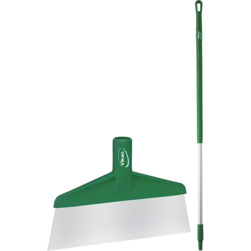 Floor Scraper with Handle, Green, 9-3/5" W x 55-9/10" L Absolute Business Supply