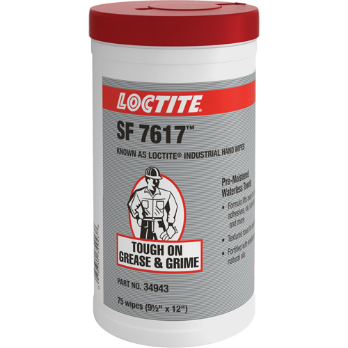 Essuie-mains industriels SF 7617, 75 lingettes, 12" x 9-1/2" Absolute Business Supply