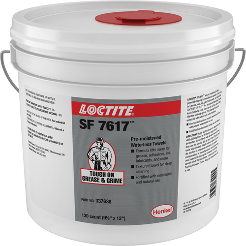 Essuie-mains industriels SF 7617, 130 lingettes, 12" x 9-1/2" Absolute Business Supply
