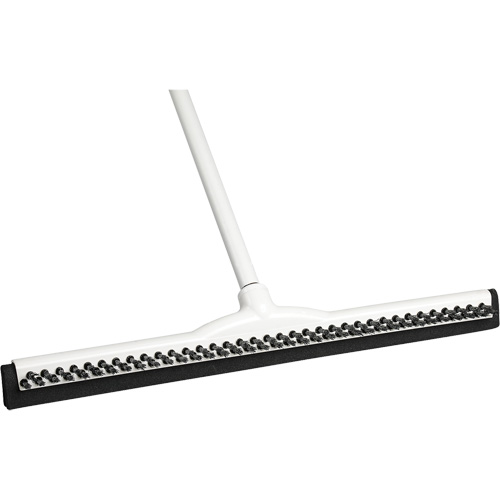 ” Moss Rubber Push-N-Scrub  Floor Squeegee, 18", Straight Blade Absolute Business Supply