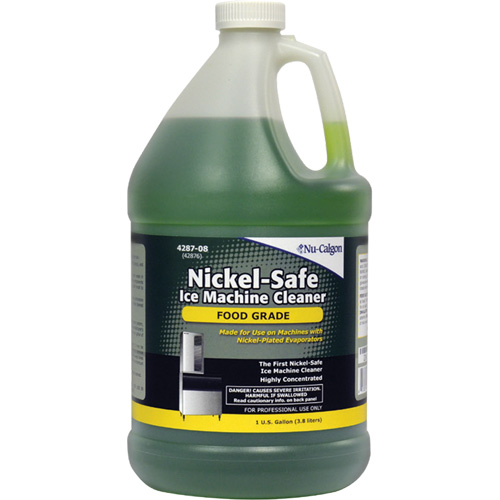 Nettoyant pour machine &agrave; glace sans danger pour les surfaces nickel&eacute;es, 1 gal., Cruche Absolute Business Supply