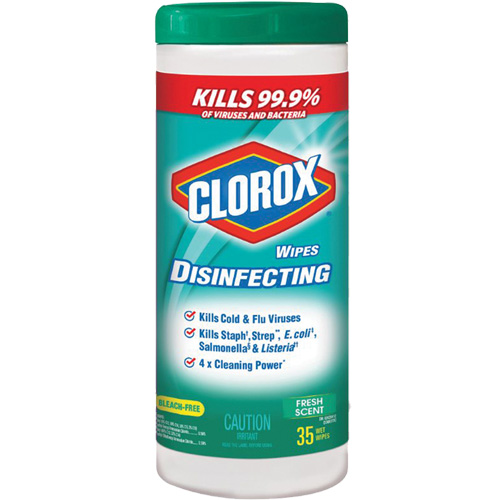 Lingettes d&eacute;sinfectantes, 35 lingettes Absolute Business Supply