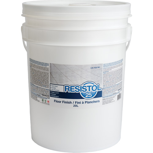 Finis pour planchers Resistol 25, 20 L, Seau Absolute Business Supply