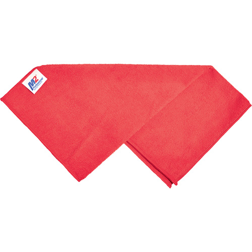Cleaning Cloth, Microfibre, Red Absolute Business Supply