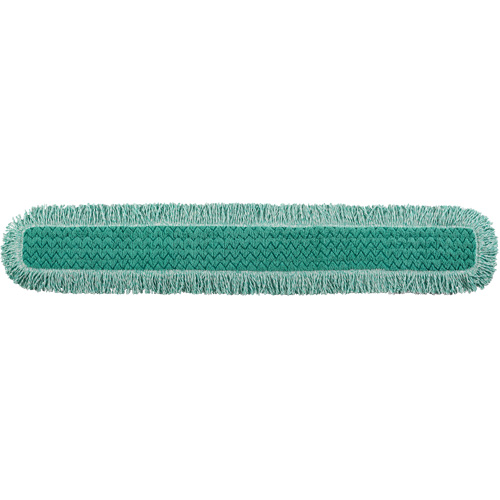 Tampon avec frange pour vadrouille &agrave; &eacute;pousseter Hygen, Style Boucles et crochets, Microfibre, 52" lo x 9" la Absolute Business Supply