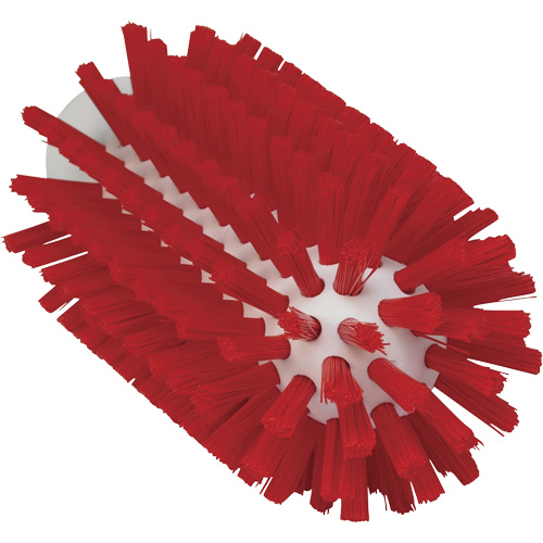 2.5" Brush, Stiff Bristles, 5-3/5" Long, Red Absolute Business Supply