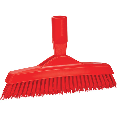 Grout Brush, Stiff Bristles, 9-1/4" Long, Red Absolute Business Supply