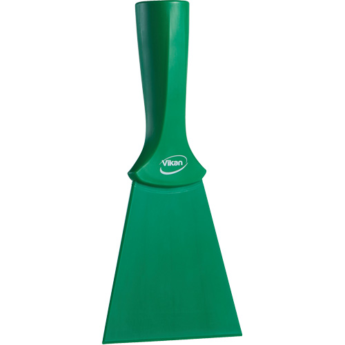 Nylon Scraper with Threaded Handle, Green, 4" W x 8" L Absolute Business Supply