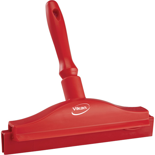 Double Blade Ultra Hygiene Squeegee, 10", Red Absolute Business Supply