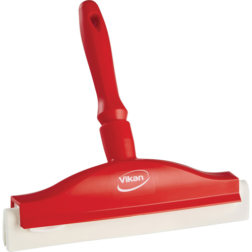 Raclette de paillasse avec lame en mousse, 10", Rouge Absolute Business Supply