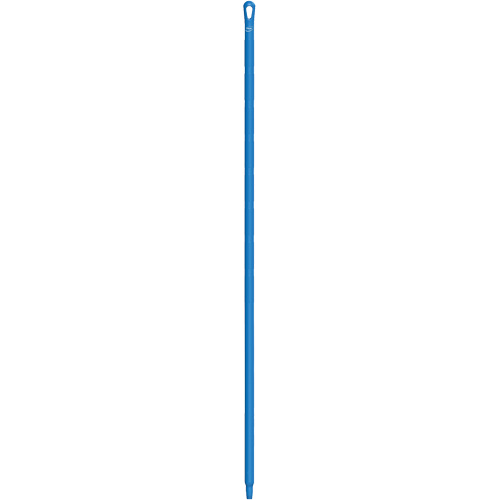 Ultra Hygiene Handle, Broom/Brush/Pad Holder/Scraper/Squeegee, Blue, Ergonomic, 67" L Absolute Business Supply