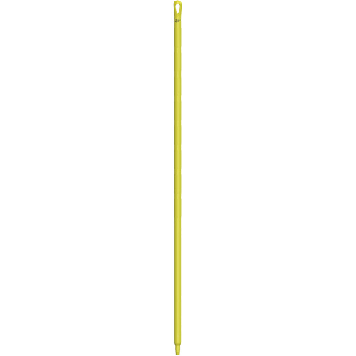 Ultra Hygiene Handle, Broom/Brush/Pad Holder/Scraper/Squeegee, Yellow, Ergonomic, 67" L Absolute Business Supply